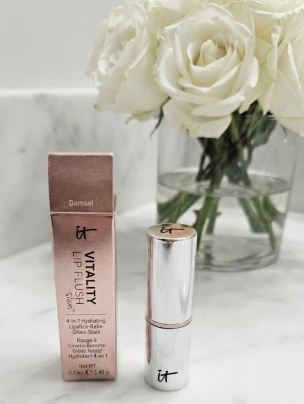 ​IT Cosmetics Vitality Lip Flush Stain Damsel ☆ RARE ☆ | Read Description